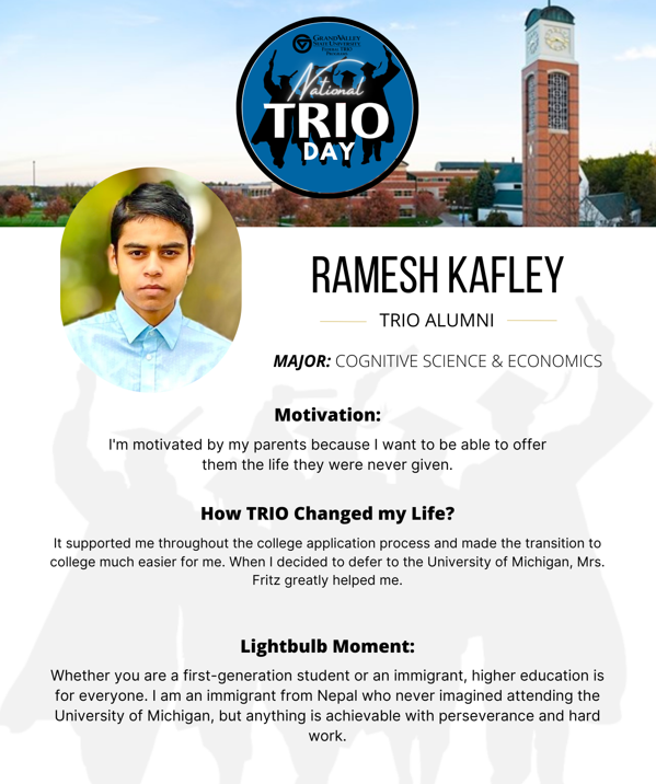 Alumni Spotlight - Ramesh Kafley Spotlight